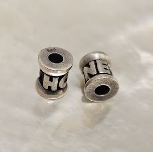 Waxing Poetic Sterling Silver Bobbina "Honey" Charm RARE SOLD